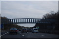 Footbridge over the M3 in GU20 6QB