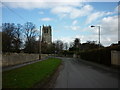 St Mary's from Pinfold Lane, Tickhill in DN11 9HS