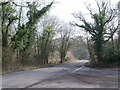 The B2067 east of Bonnington, Kent in TN25 7BL