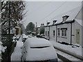 Lower Street in the snow in CT13 0HX