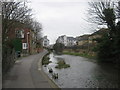 The River Dour towards Beaconsfield Avenue in CT16 1HE