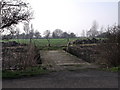 Wooden bridge north of Dymchurch in TN29 0PJ