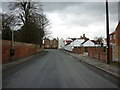 Looking south along Albion Hill (road) Epworth in DN9 1QZ