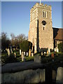 St Paulinus Church tower, Crayford in DA1 4SJ