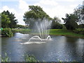 Fountain at Birmingham Business Park in B37 7WL
