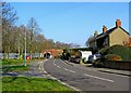 Rectory Road looking towards railway bridge, Farnborough in GU14 8BJ