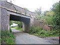 Old railway bridge in ST18 9PA