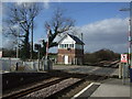 Thorpe Culvert signal box and level crossing in PE24 4QU