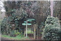 Wealdway signpost, Speldhurst in TN3 0TT