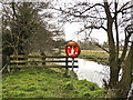 Lifebelt by the River Yare on Marston Marshes in NR4 6LR