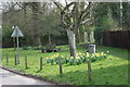 Village green in Stanford Dingley in RG7 6LR