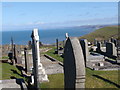 Mynwent Llanddewi Aberarth Churchyard in SA46 0LJ