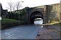 Bridge carrying the Forth and Clyde Canal over Maryhill Road. in G20 0PR