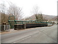 Tubewrights footbridge Pontywaun in Crosskeys Community