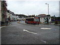 A83 Lochgilphead and WCM bus in Lochgilphead