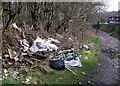 Fly tipping north of Middleton in M24 5AF