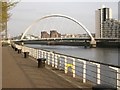 The Clyde Arc ("The Squinty Bridge"), Glasgow in G3 8BH