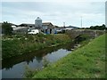 Farm and the River Brue in BA6 9SW