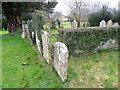 Churchyard, St Hubert's Church in BH21 3RG