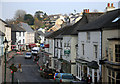 Church Street Modbury in the late afternoon  in PL21 0QP