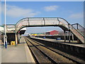 Footbridge, Millom Station in LA18 4AR