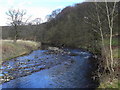 River Irwell at Chatterton-Strongstry in Stubbins