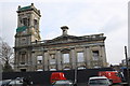 Corn Exchange and Old Town Hall viewed across The Square in SN3 1YY