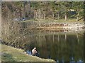 Fishing at St James' Reservoir Tredegar in NP22 4BY