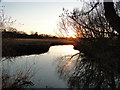 Sunset on Marston marshes in NR4 6LR