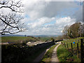 Footpath to Leasgill in LA7 7EN