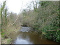 River South Esk from the Old Bridge at Newbattle in EH22 3LJ