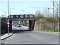 Low bridge, Southend Lane, Lower Sydenham in SE26 5BN