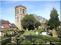 Church and churchyard at Onecote in ST13 7RU