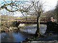 New Foot Bridge over the River Brathay in LA22 9NT