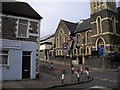 Junction of High St and Trinity St, Barry in CF62 5QW