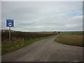 North Burton Lane towards Reighton in YO14 0JE