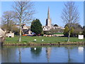Lechlade from the Thames Path in GL7 3AG