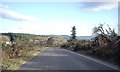 Road from Brathens Moss to Banchory in AB31 4FY