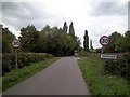 Country crossroads in Armscote