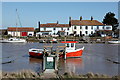 Landing stages and cottages, River Blyth in IP18 6TS