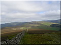 Looking NW from the top of Lee Pen in EH44 6RL