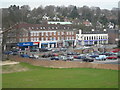 Reedham: parade of shops on the Brighton Road, seen from the station in CR8 4HD