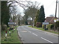 Entrance to Woodborough in NG14 6DN