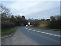 Bridge abutments on the B4265 in East Aberthaw
