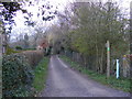 Footpath to The Grove in IP17 1JG