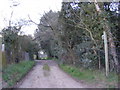 Footpath to St.Mary the Virgin Church & Glemham Road in IP17 2BY