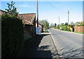 New Road past farm shop, Hethersett in NR9 3RD