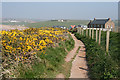 South Huish: coast path in TQ7 3HY