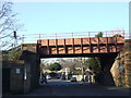 Railway bridge near Hither Green in SE12 8RB