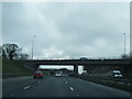 Thornhill Road bridge across M4, looking east in CF14 9FP